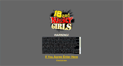 Desktop Screenshot of 18andnastygirls.com